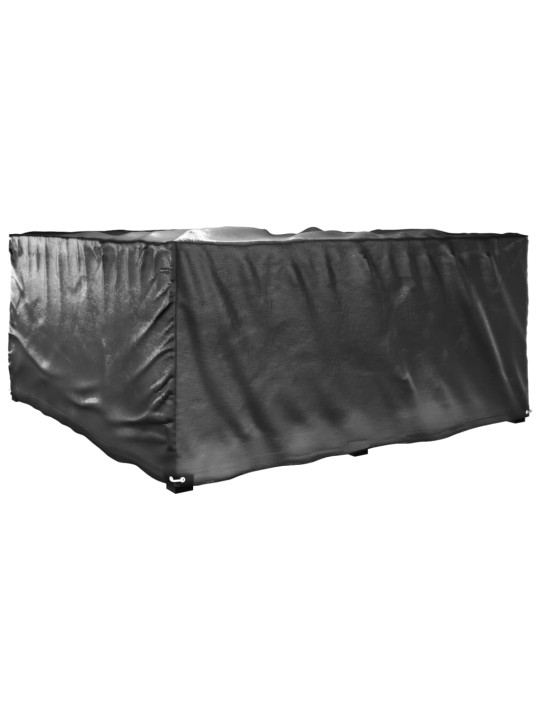 Plachty na zahradní nábytek tvar L 2 ks 12 oček 185x185x90 cm