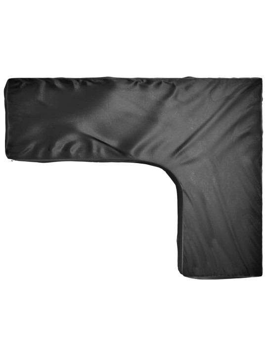Plachty na zahradní nábytek tvar L 2 ks 18 oček 285x220x80 cm