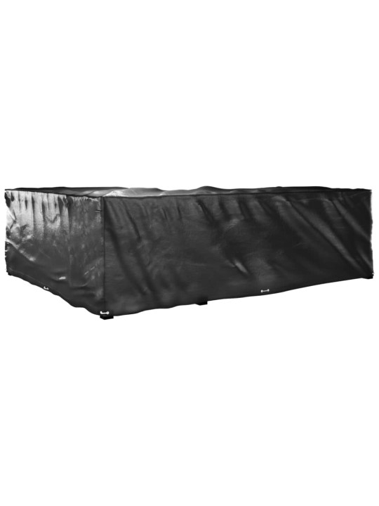Plachty na zahradní nábytek tvar L 2 ks 18 oček 285x220x80 cm