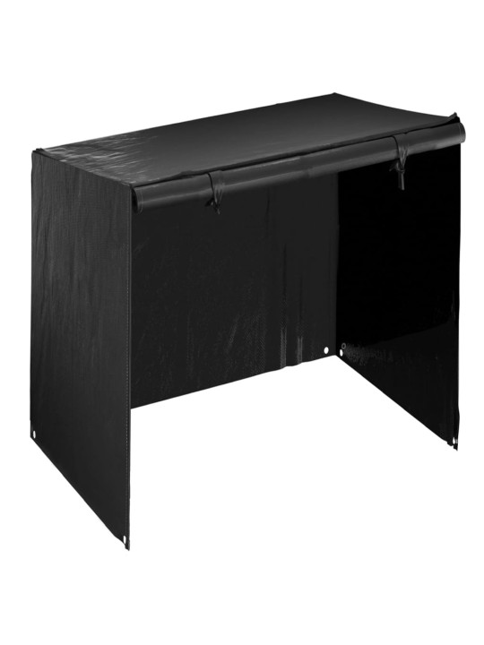 Plachty na zahradní houpačku 2 ks 8 oček 125x90x135/165 cm PE