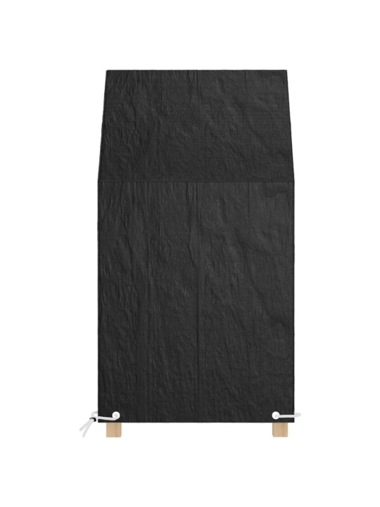 Plachty na zahradní židle 2 ks 8 oček 65 x 65 x 80/120 cm PE