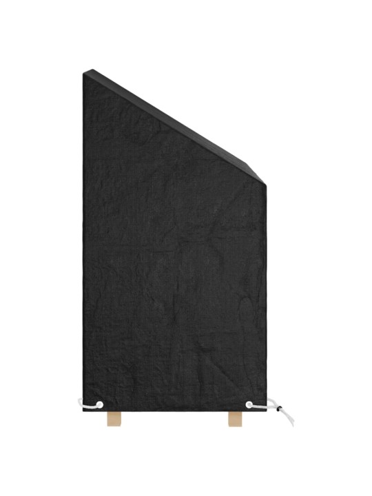 Plachty na zahradní židle 2 ks 8 oček 65 x 65 x 80/120 cm PE