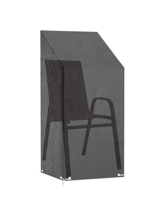 Plachty na zahradní židle 2 ks 8 oček 65 x 65 x 110/150 cm PE