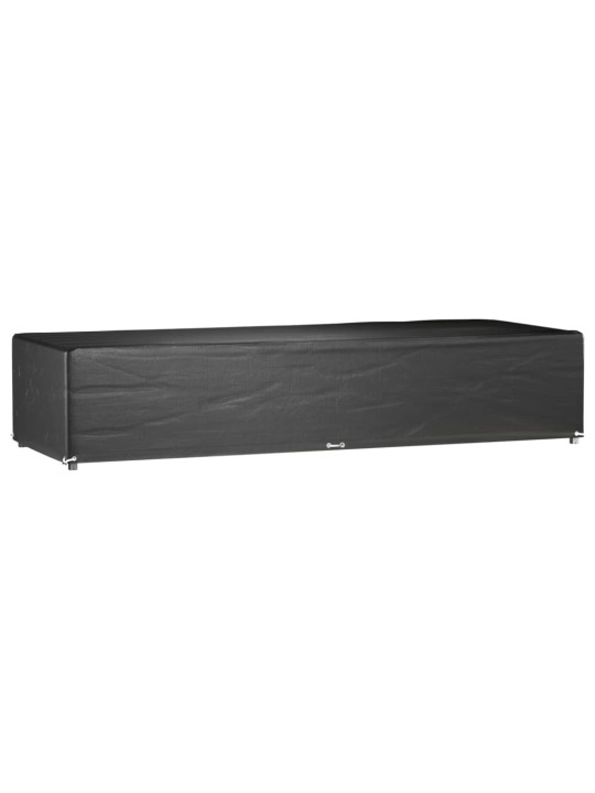 Plachty na zahradní lehátko 2 ks 12 oček 205 x 75 x 40 cm PE