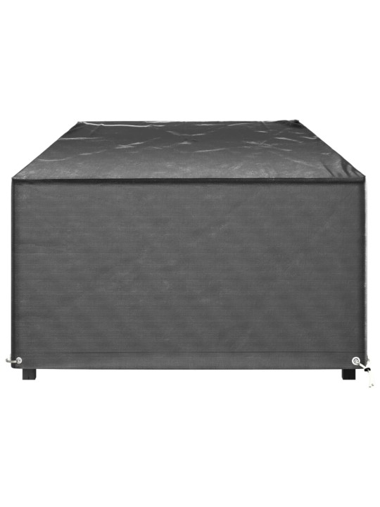 Plachty na zahradní lehátko 2 ks 12 oček 205 x 75 x 40 cm PE