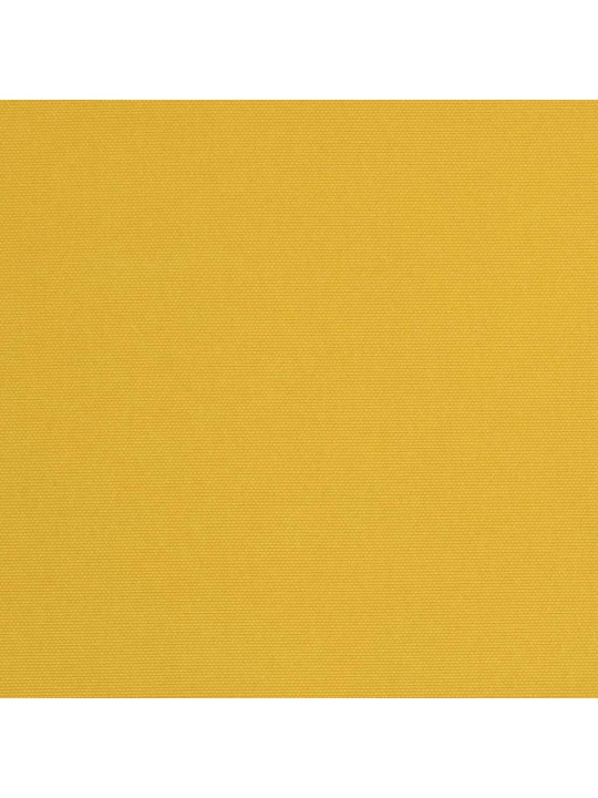 Nástěnný slunečník s LED žlutý 290 cm