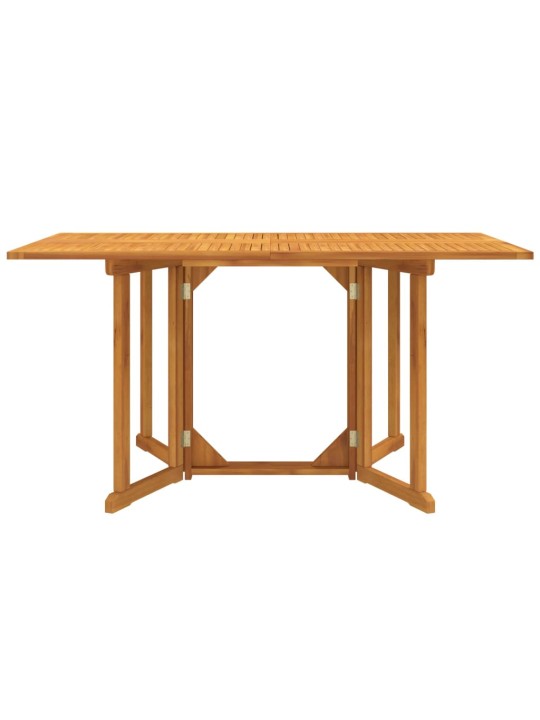 Skládací zahradní stůl Butterfly 150 x 90 x 75 cm masivní teak