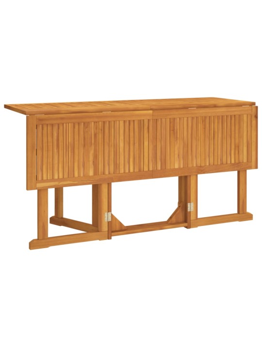 Skládací zahradní stůl Butterfly 150 x 90 x 75 cm masivní teak