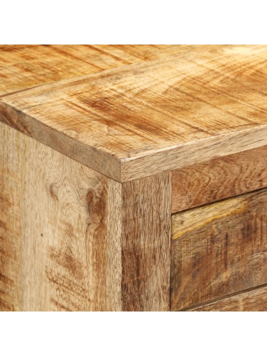 Příborník 80 x 30 x 65 cm masivní hrubé mangovníkové dřevo