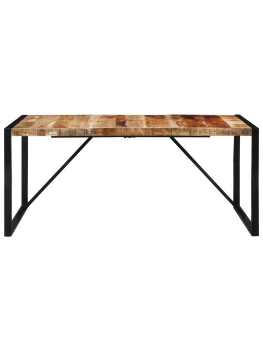 Jídelní stůl 175 x 90 x 76 cm masivní hrubé mangovníkové dřevo