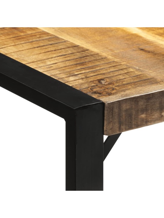 Jídelní stůl 175 x 90 x 76 cm masivní hrubé mangovníkové dřevo