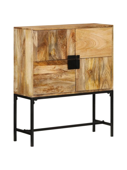 příborník 80 x 30 x 95 cm masivní hrubé mangovníkové dřevo