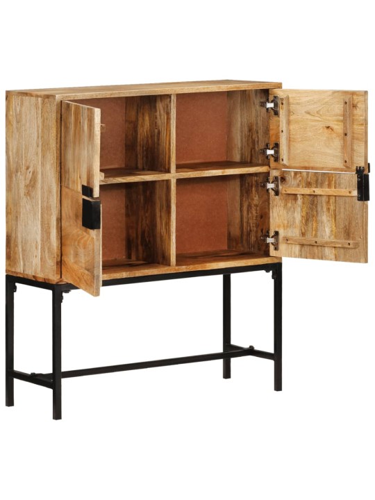 příborník 80 x 30 x 95 cm masivní hrubé mangovníkové dřevo