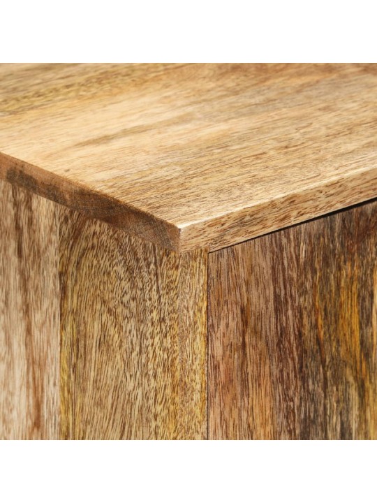 příborník 80 x 30 x 95 cm masivní hrubé mangovníkové dřevo