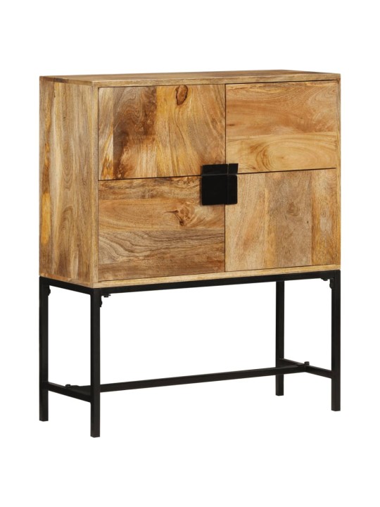 příborník 80 x 30 x 95 cm masivní hrubé mangovníkové dřevo