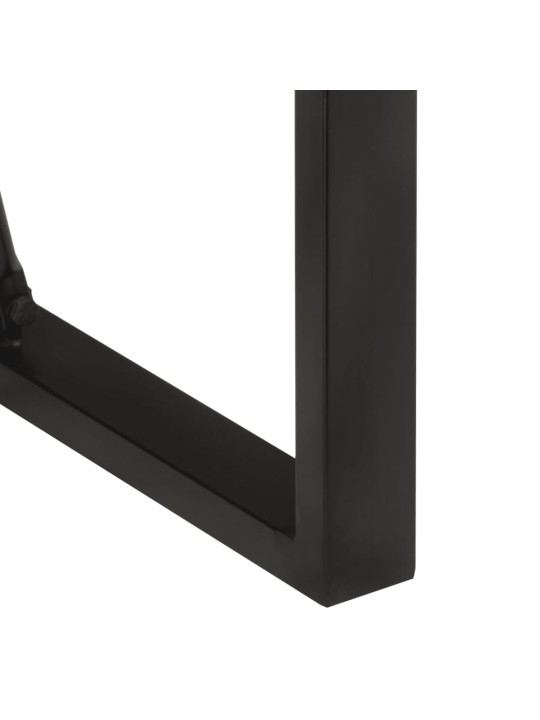 Barový stůl 110 x 55 x 110 cm masivní hrubé mangovníkové dřevo
