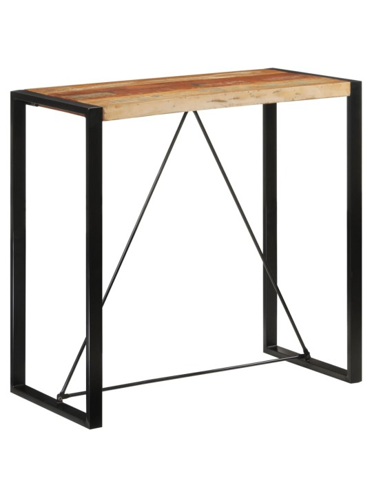 Barový stůl 110 x 55 x 110 cm masivní recyklované dřevo