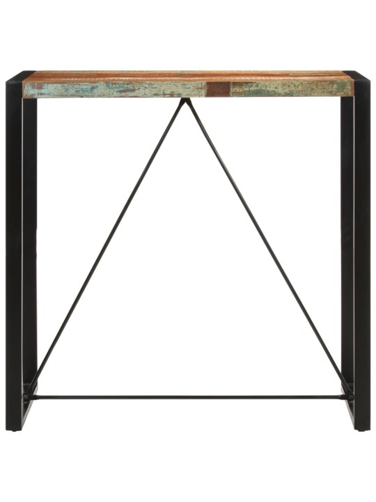 Barový stůl 110 x 55 x 110 cm masivní recyklované dřevo