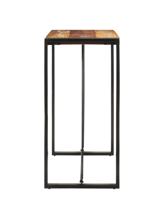 Barový stůl 110 x 55 x 110 cm masivní recyklované dřevo