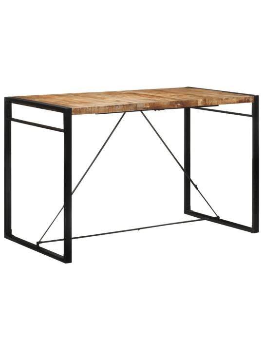 Barový stůl 175 x 90 x 110 cm masivní hrubé mangovníkové dřevo