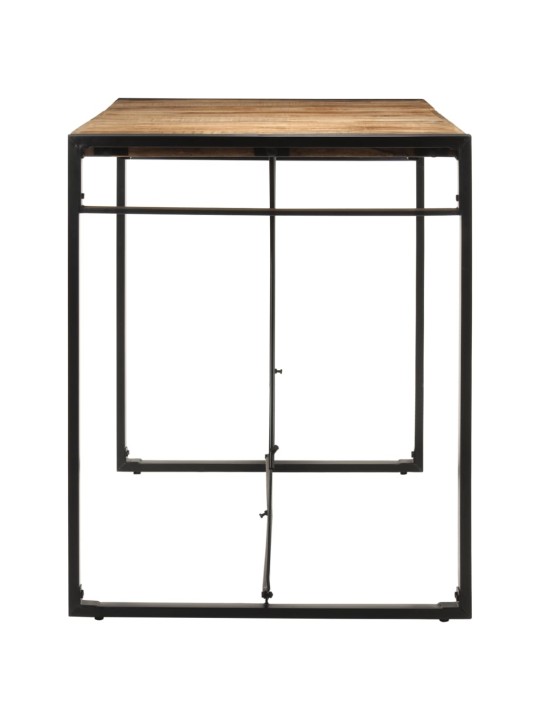 Barový stůl 175 x 90 x 110 cm masivní hrubé mangovníkové dřevo