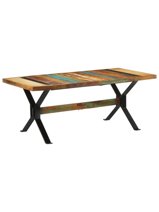 Jídelní stůl 180 x 90 x 73 cm masivní recyklované dřevo