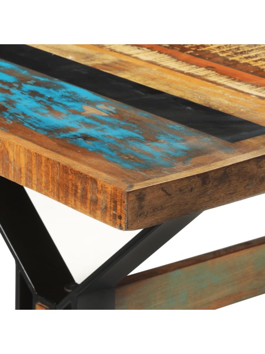 Jídelní stůl 180 x 90 x 73 cm masivní recyklované dřevo
