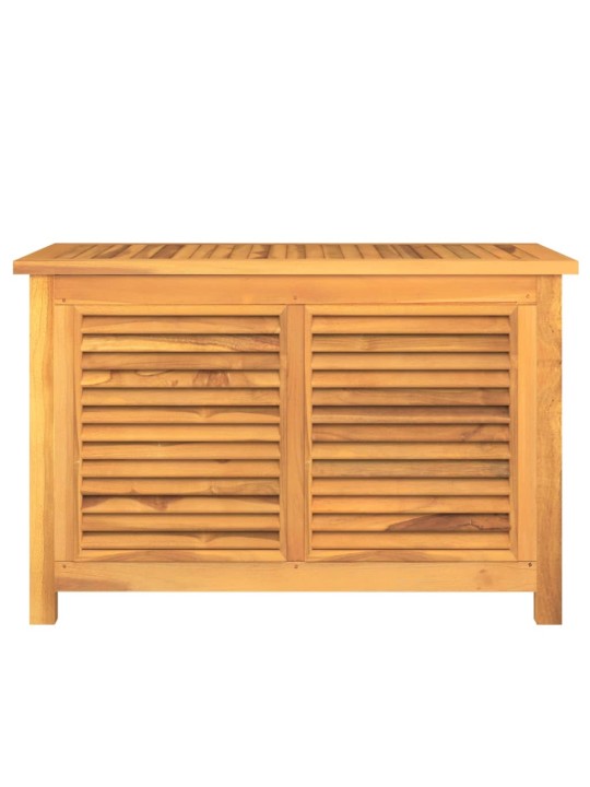 Zahradní úložný box s vložkou 90 x 50 x 58 cm masivní teak