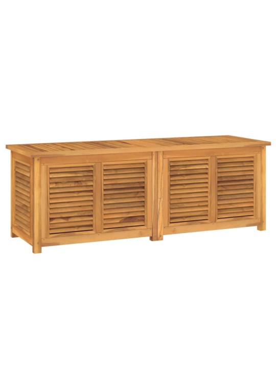 Zahradní úložný box s vložkou 150 x 50 x 55 cm masivní teak