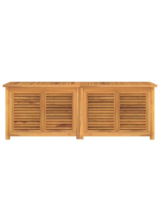 Zahradní úložný box s vložkou 150 x 50 x 55 cm masivní teak
