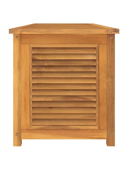 Zahradní úložný box s vložkou 150 x 50 x 55 cm masivní teak