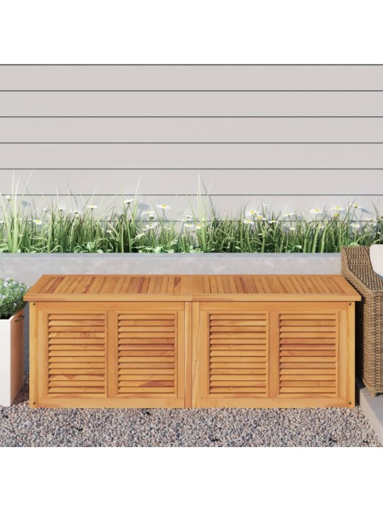 Zahradní úložný box s vložkou 150 x 50 x 55 cm masivní teak