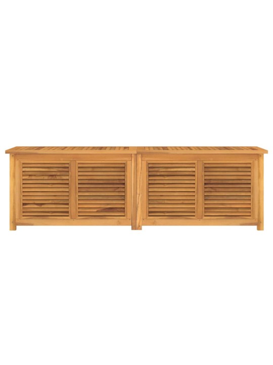 Zahradní úložný box s vložkou 175 x 50 x 55 cm masivní teak
