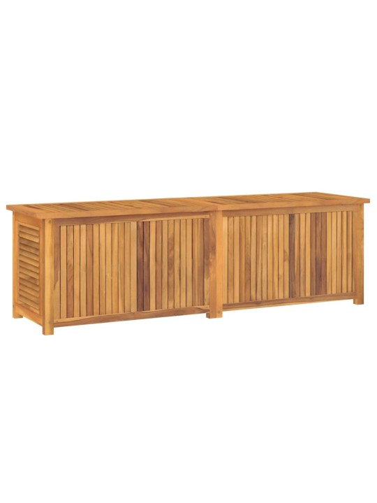 Zahradní úložný box s vložkou 175 x 50 x 55 cm masivní teak
