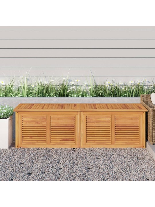 Zahradní úložný box s vložkou 175 x 50 x 55 cm masivní teak