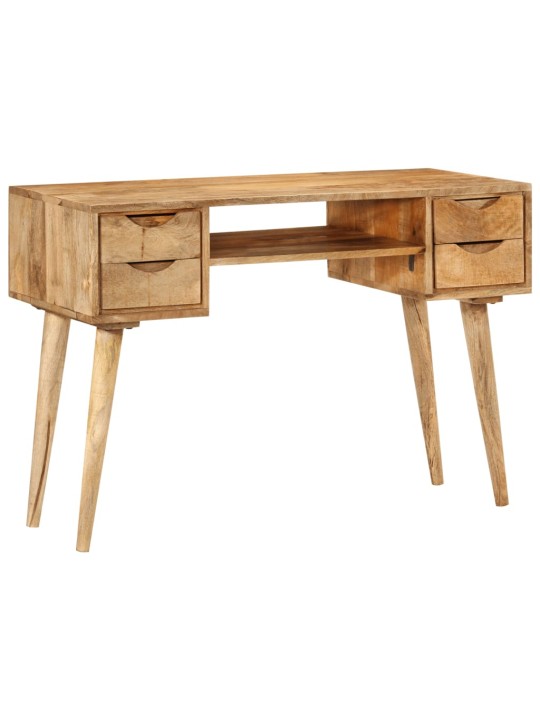 Stůl se zásuvkami 110 x 47 x 76 cm masivní mangovníkové dřevo