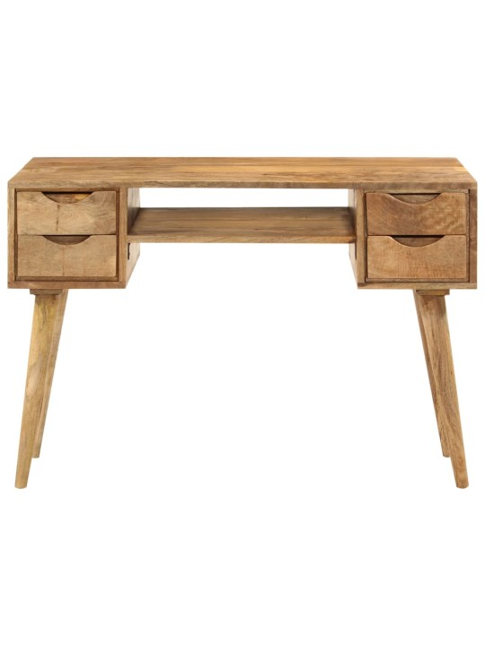 Stůl se zásuvkami 110 x 47 x 76 cm masivní mangovníkové dřevo