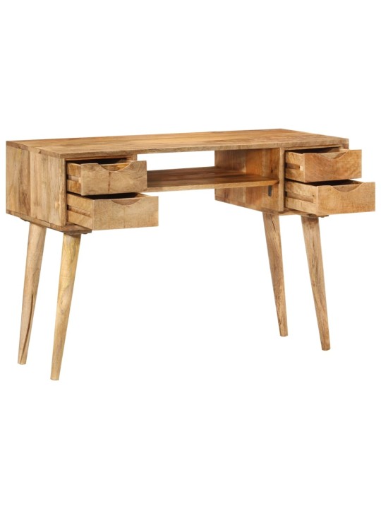 Stůl se zásuvkami 110 x 47 x 76 cm masivní mangovníkové dřevo