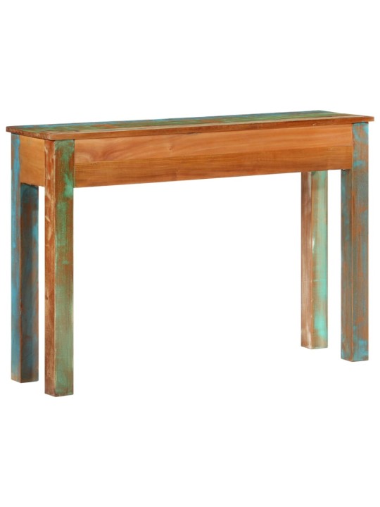 Konzolový stolek 110 x 30 x 75 cm masivní recyklované dřevo