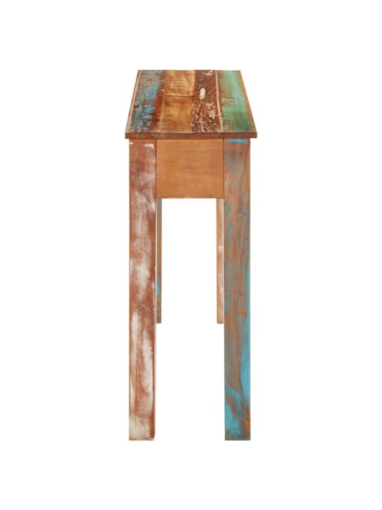 Konzolový stolek 110 x 30 x 75 cm masivní recyklované dřevo