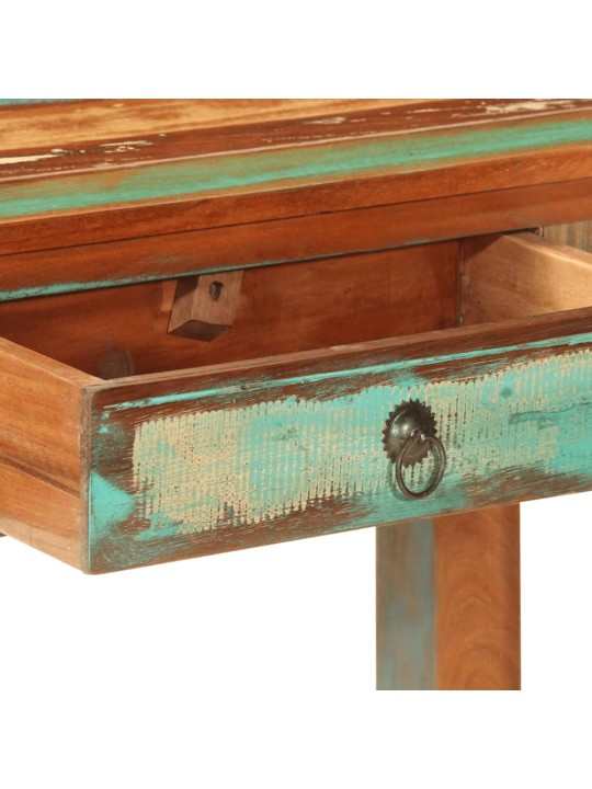 Konzolový stolek 110 x 30 x 75 cm masivní recyklované dřevo