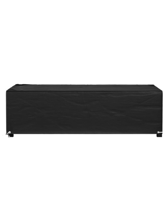 Plachta na zahradní nábytek s 8 očky 125x70x35 cm obdélníková