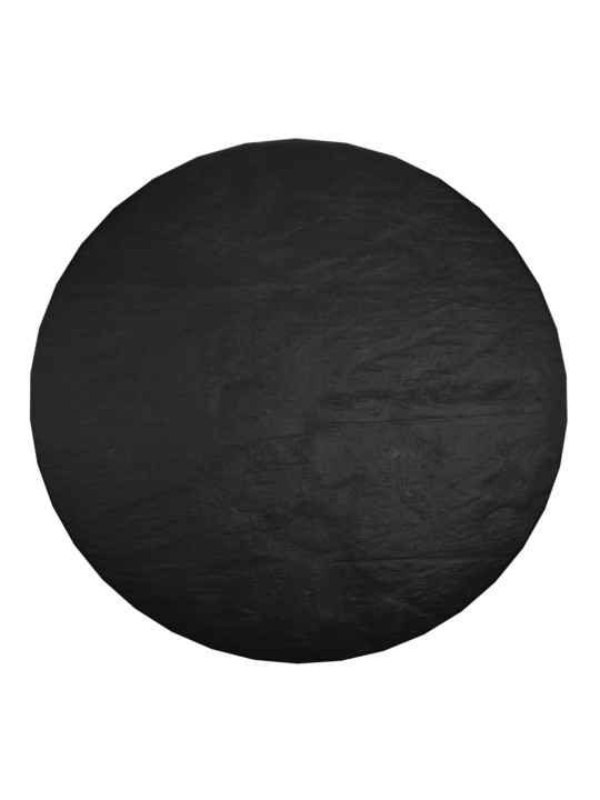 Plachta na zahradní nábytek 6 oček Ø 125 x 75 cm kulatá