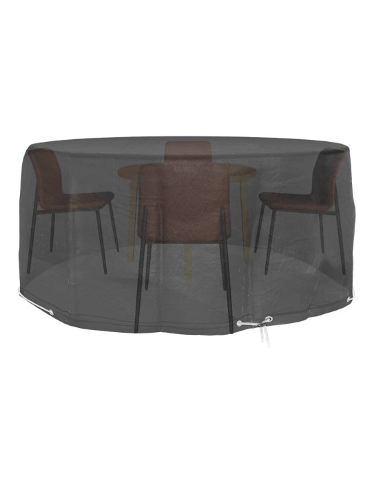 Plachta na zahradní nábytek 10 oček Ø 260 x 90 cm kulatá