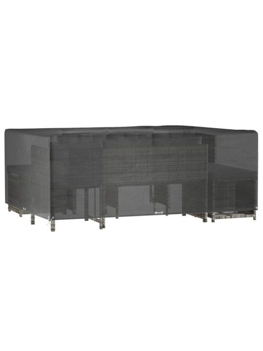 Plachta na zahradní nábytek s 16 očky 300x250x90 cm obdélníková