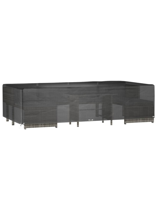Plachta na zahradní nábytek s 12 očky 315x160x75 cm obdélníková