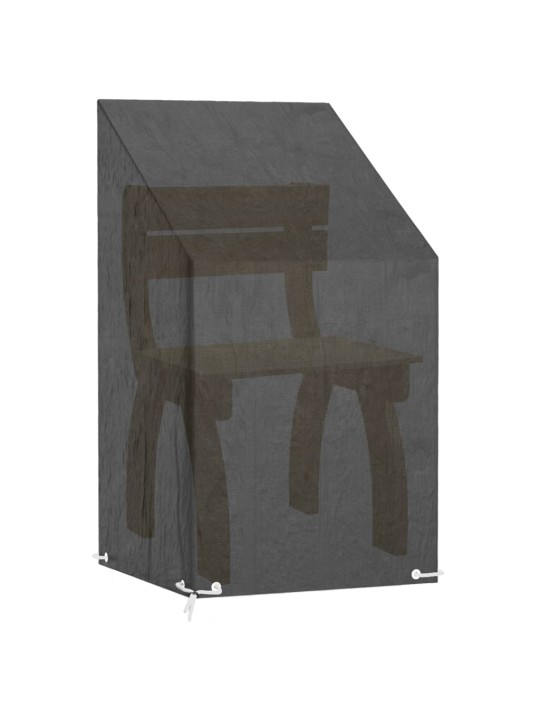 Plachta na zahradní židle s 8 očky 65x65x80/120 cm polyethylen