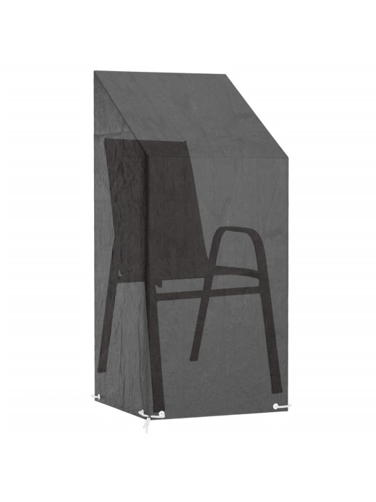 Plachta na zahradní židle s 8 očky 65x65x110/150 cm polyethylen