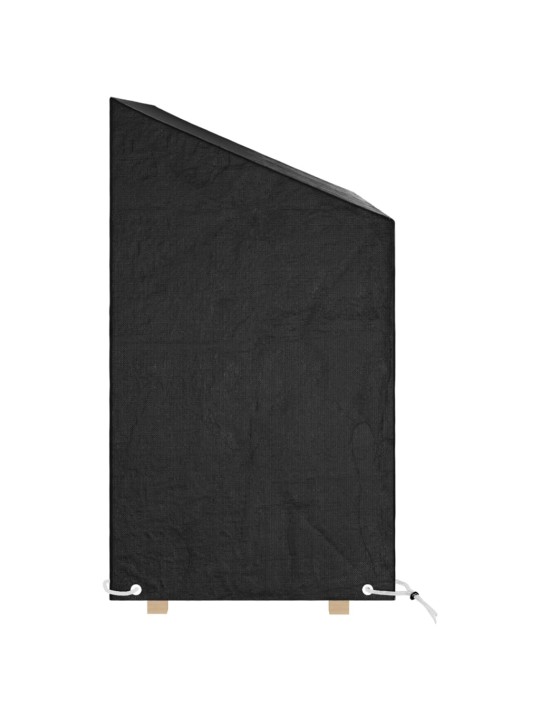 Plachta na zahradní lavici 8 oček 130 x 70 x 70/88 cm PE