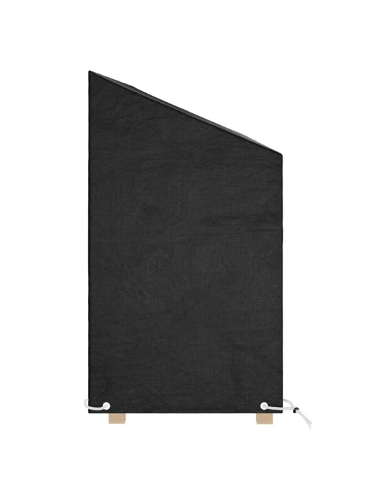 Plachta na zahradní lavici 12 oček 210 x 70 x 70/88 cm PE